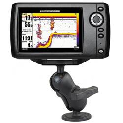 Двойное шаровое крепление RAM® Drill-Down для Humminbird Helix 5 — короткое