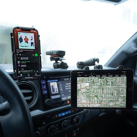 Двойное шаровое крепление RAM® Track Ball™ с держателем Garmin Spine Clip