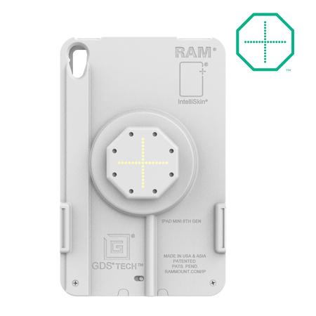 Тонкий чехол IntelliSkin® для iPad mini 6 и A17 Pro (задние накладки) серый