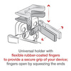 Композитное универсальное крепление RAM® Finger-Grip™ с просверленным основанием
