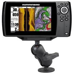 Двойное шаровое крепление RAM® Drill-Down для Humminbird Helix 7 — короткое
