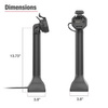 GDS® Uni-Conn™ Powered 14" Pedestal Dock с PoE