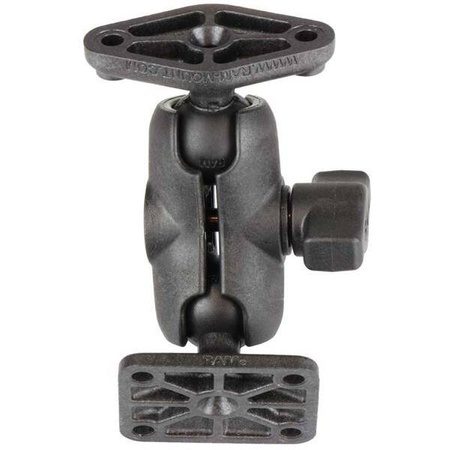 Композитное двойное шаровое крепление RAM® с алмазными пластинами и пластинами AMPS