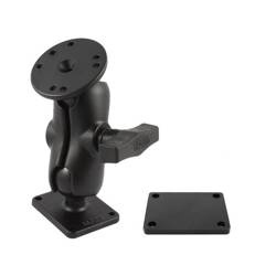 Двойное шаровое крепление RAM® — короткая алюминиевая опорная пластина