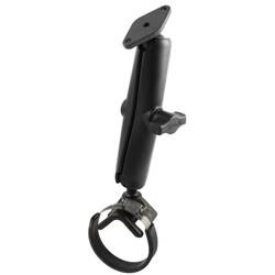 Комплект хомутов RAM® с двойным шариком для шланга 2–3 дюйма с алмазной пластиной — длинный