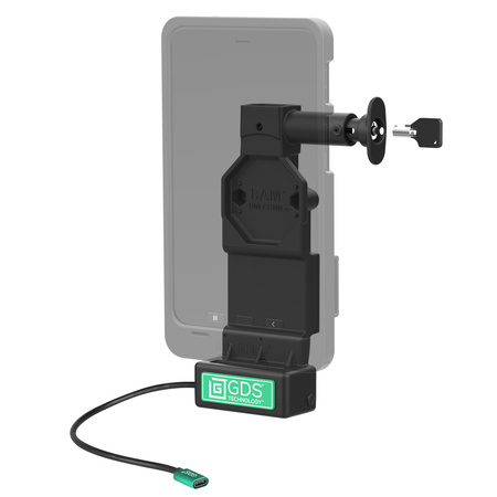 GDS® Uni-Conn™ Запорная док-станция с кнопкой разблокировки