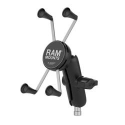 Большое крепление для телефона RAM® X-Grip® с зажимом на руле мотоцикла