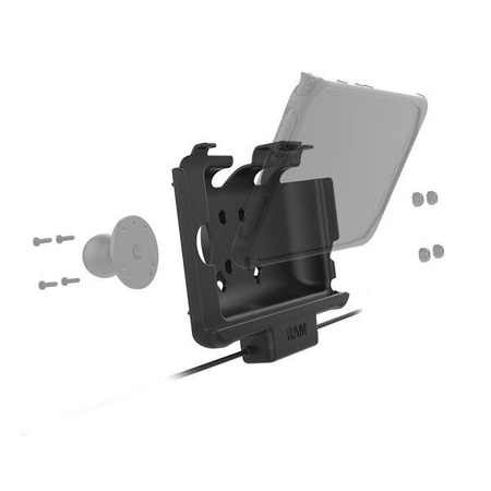Док-станция RAM® EZ Roll'r™ с двумя USB-портами для Samsung Tab Active5 и 3