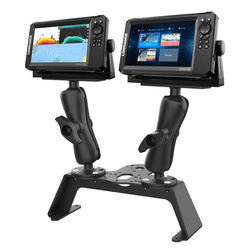 Палубный комплект RAM® Fishfinder с двойным креплением для морской электроники