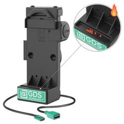 GDS® Uni-Conn™ Spring Loaded Power + Single USB-A Dock - подогреваемые контакты