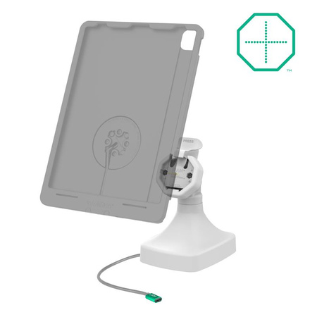 GDS® Uni-Conn™ Powered Tilt & Swivel Dock с USB-C - серый