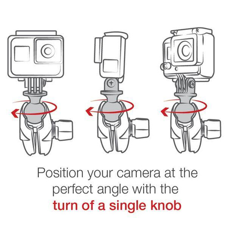 Крепление RAM® Bow-Cam™ с универсальным адаптером для экшн-камеры