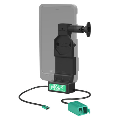 GDS® Uni-Conn™ Dock + двойной USB-A с кнопкой разблокировки