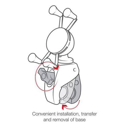 Крепление для телефона RAM® X-Grip® с RAM® Snap-Link™ Tough-Claw™