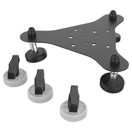 RAM® Tough-Mag™ 48MM 3-точечная поворотная магнитная монтажная база