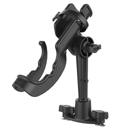Держатель удочки RAM ROD® с основанием на гусенице с двумя Т-образными болтами