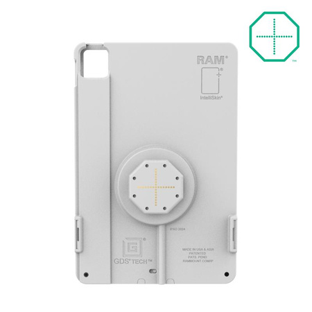 Тонкий чехол IntelliSkin® для iPad Pro 11 (M4) (задние накладки) - серый