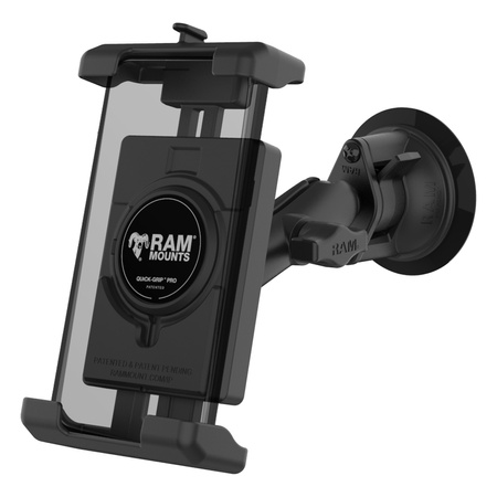 Крепление для телефона RAM® Quick-Grip™ Pro XL с присоской Twist-Lock™