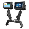 Палубный комплект RAM® Fishfinder с двойным креплением для морской электроники