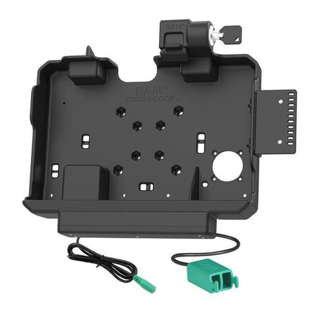 Блокировка RAM® Power + док-станция для передачи данных с двумя USB-портами для Getac ZX10