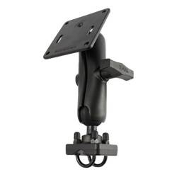 Двойное U-образное крепление RAM® с пластиной VESA 75x75 мм для направляющих 0,75–1 дюйм