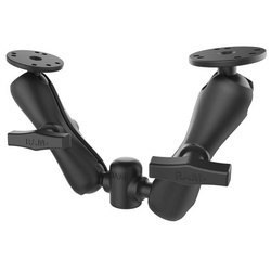 Переходник RAM® с резьбой 1/2 дюйма NPT и двумя двойными шариковыми креплениями размера C