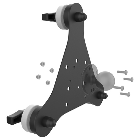 RAM® Tough-Mag™ 48MM 3-точечная магнитная монтажная база