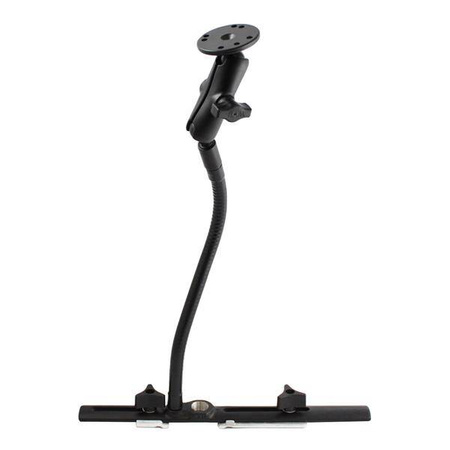 Крепление на направляющую сиденья RAM® Cessna с 12-дюймовым гибким рычагом и круглой пластиной