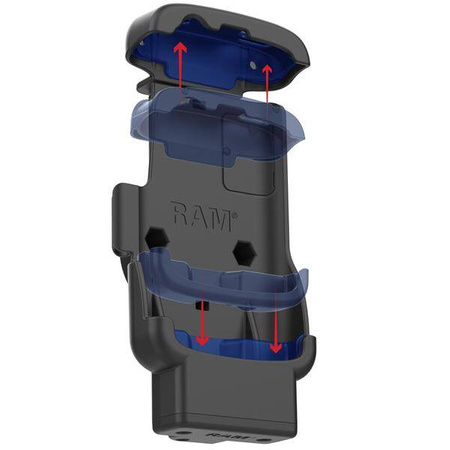 Док-станция RAM® с блокировкой Form-Fit для Zebra TC22 и TC27 без багажника