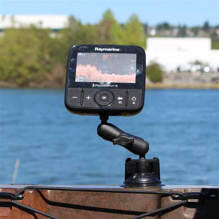 Крепление на присоске RAM® Twist-Lock™ для Raymarine Dragonfly
