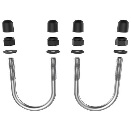 Крепление RAM® U-Bolt для направляющих RAM® Tough-Track™ 1,25–1,5 дюйма