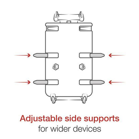 Крепление для телефона RAM® Quick-Grip™ с основанием руля RAM® Tough-Strap™
