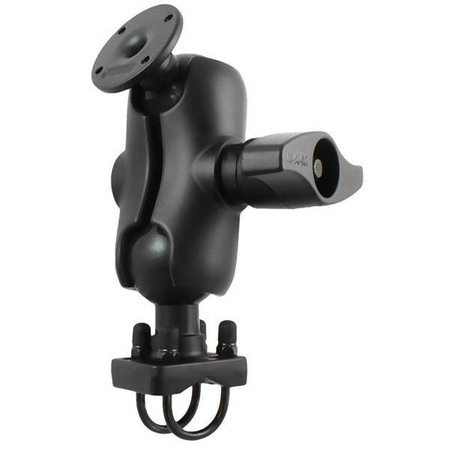 Крепление на рейку RAM® с двойным U-образным болтом и круглой пластиной AMPS