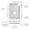 Тонкий чехол IntelliSkin® для iPad Air 11 (M2) - серый