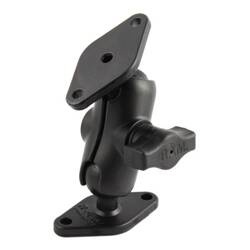 Крепление RAM® Double Ball Diamond Plate — размер B, короткий