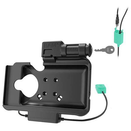 Блокировка клавиш RAM® + двойная док-станция USB для Samsung Tab Active5 и 3