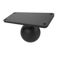 Шариковая основа RAM® с 4 отверстиями размером 1,5 x 4,5 дюйма — размер D