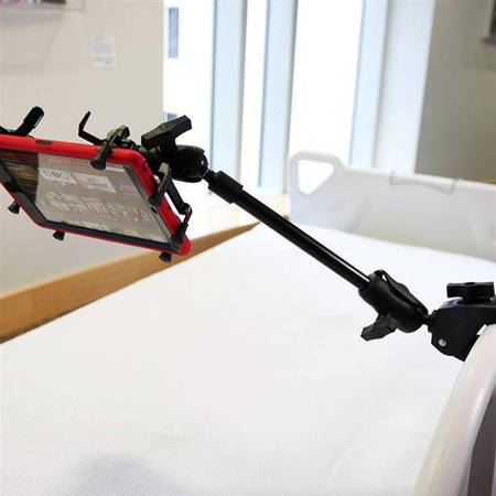 Крепление на трубу RAM® Tough-Claw™ диаметром 9 дюймов с переходником с круглой пластиной