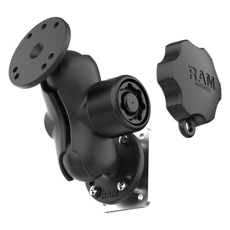 RAM® Запирающееся крепление для приборной панели с опорной пластиной C Size Short