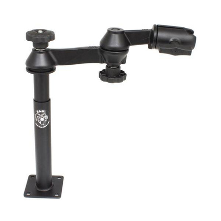 RAM® Tele-Pole™ с стойками 8 и 9 дюймов и двойными поворотными рычагами