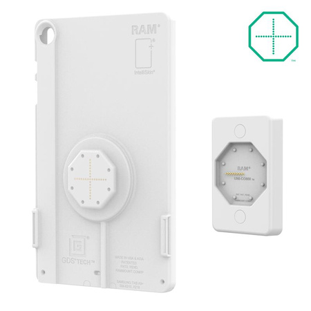 GDS® Uni-Conn™ Powered Wall Dock с PoE - серый