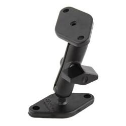 Крепление RAM® Double Ball Diamond Plate — размер средний