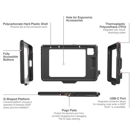 IntelliSkin® Next Gen для 10-дюймового корпоративного планшета Zebra ET401