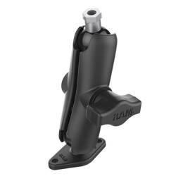 Двойное шаровое крепление RAM® с алмазной пластиной и штифтом с внутренней резьбой 1/4"-20