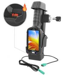 Док-станция с электроприводом RAM® и один порт USB-A для Zebra TC8300 — контакты с подогревом