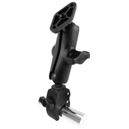 Маленькое зажимное крепление RAM® Tough-Claw™ с композитной алмазной пластиной