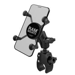 Крепление для телефона RAM® X-Grip® с малым зажимным основанием RAM® Tough-Claw™ — короткое