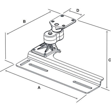 Автомобильная база RAM® No-Drill™ для Dodge Grand Caravan 96-07 годов выпуска и многое другое