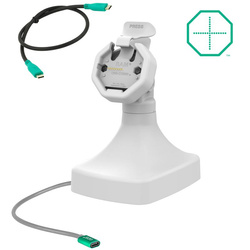 GDS® Uni-Conn™ Powered Tilt &amp; Swivel Dock с USB-C - серый