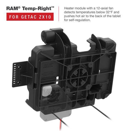 Док-станция RAM® Power + Data для Getac ZX10